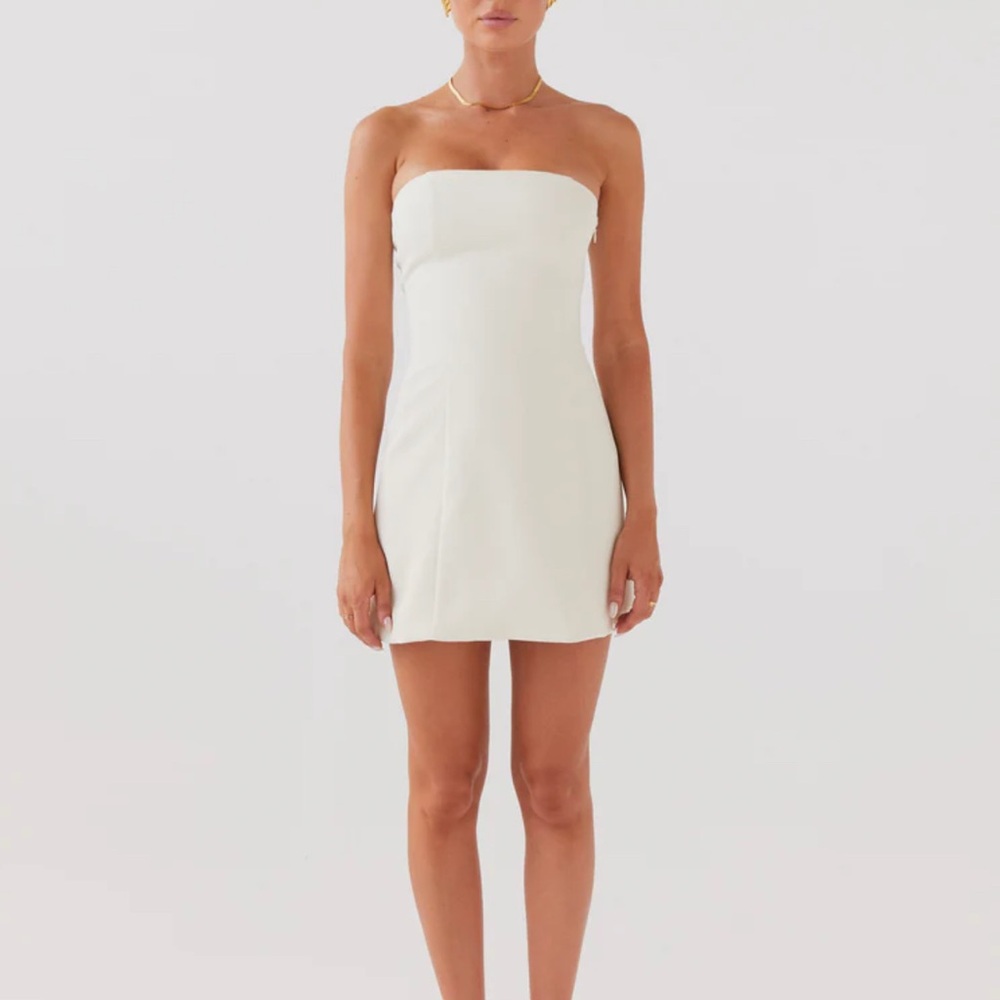Peppermayo Ayanna Strapless Mini Dress